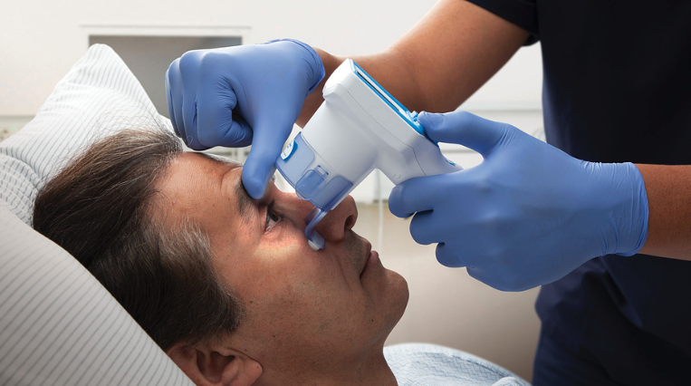 Illustration of dry eye syndrome